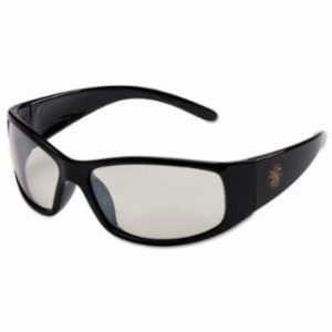 Smith & Wesson® Elite Safety Eyewear, Indoor/Outdoor Lens, Anti-Scratch, Black Frame, Nylon