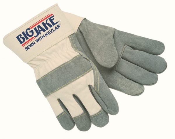 Big Jake® LEATHER PALM SAFETY CUFF GLOVE 8321700