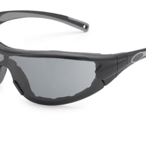 Swap® Black Frame/Gray Anti-Fog Lens/Temples Attached