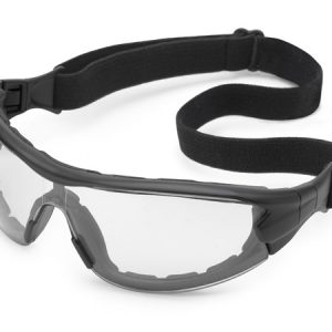 Swap® Black Frame/Clear Anti-Fog Lens/Head Strap Attached