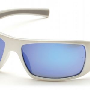 GOLIATH  Ice Blue Mirror Lens with White Frame - PYR5665