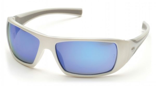 GOLIATH  Ice Blue Mirror Lens with White Frame - PYR5665