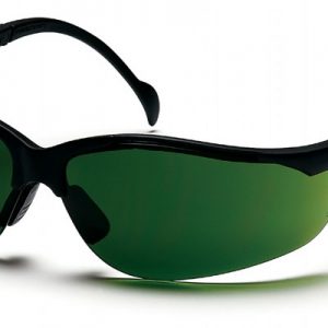 VENTURE II, 5.0 IR FILTER LENS BLACK FRAME, SAFETY GLASSES - PYR1850