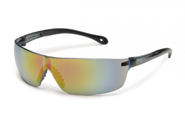 StarLite® SQUARED Gray Temples/Red Mirror Lens