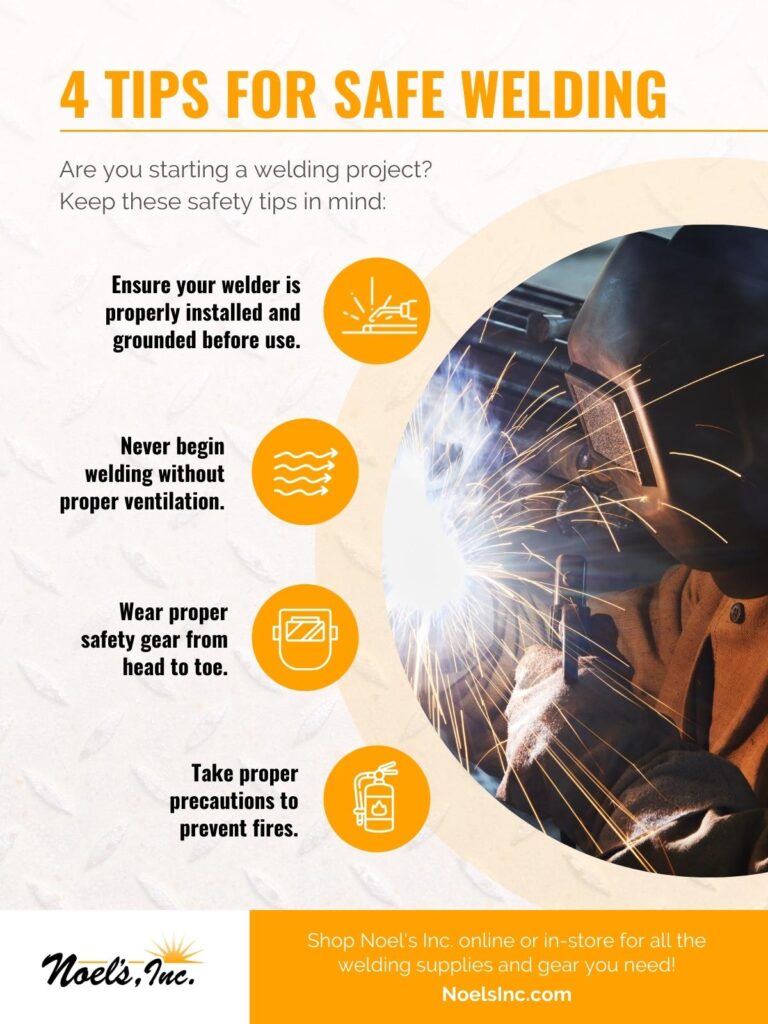 M17113 - Noels Inc_4 Tips for Safe Welding M17113 - Noels Inc_4 Tips for Safe Welding