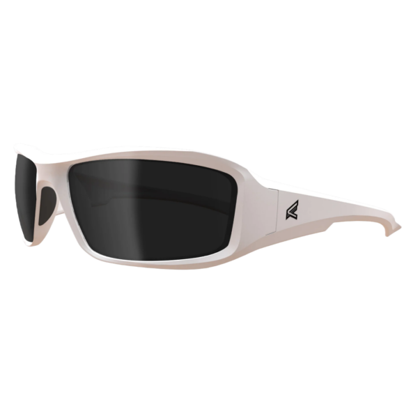 Edge XB146 Brazeau ANSI Z87.1+ Compliant White Frame/Smoke Lens | EDGXB146