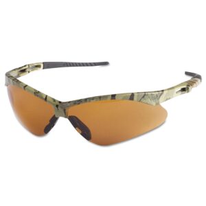 KleenGuard™ Nemesis™ Safety Glasses, Bronze Lens/Camouflage Frame