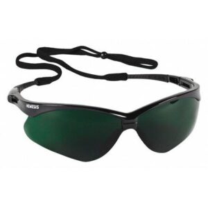 KleenGuard™ Nemesis™ Safety Glasses, IRUV 5.0 Lens, Black Frame Nylon