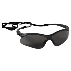 KleenGuard™ Nemesis™ Small Safety Glasses, Smoke Lens/Black Frame Nylon