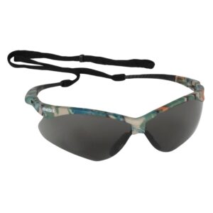 KleenGuard™ V30 Nemesis™ Safety Glasses, Smoke Lens/Camouflage Frame
